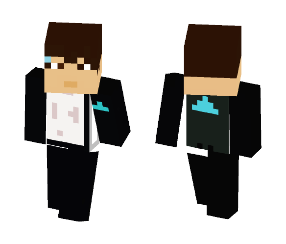 Download Connor Detroit Become Human Minecraft Skin For Free