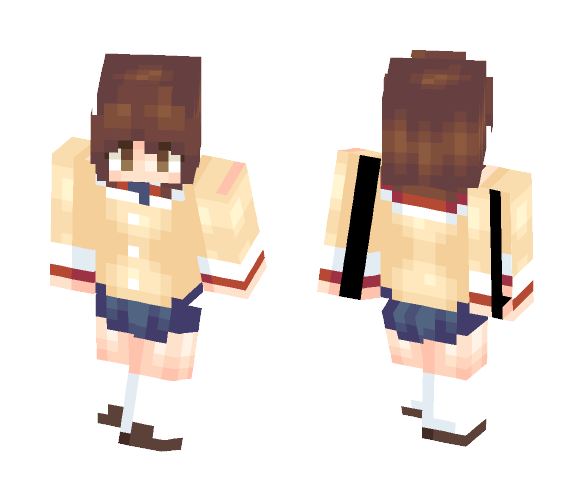 Nagisa Furukawa (Clannad) - Female Minecraft Skins - image 1