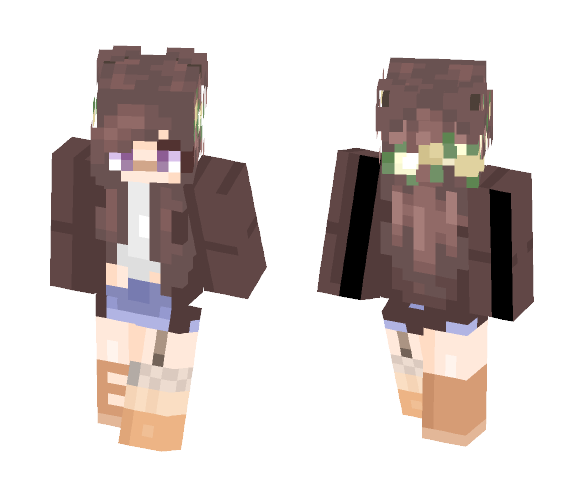Bootiful Girl - Girl Minecraft Skins - image 1