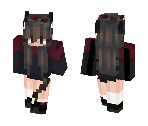 Roses ♡ - Female Minecraft Skins - image 1