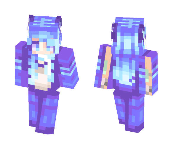 .•Winter Panda//OC•. - Female Minecraft Skins - image 1