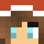 Cute Christmas Girl (1/3) - Christmas Minecraft Skins - image 3