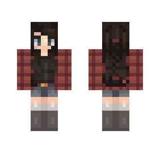 Red Flannel - Female Minecraft Skins - image 2