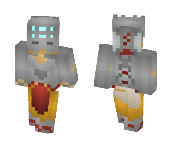 Zenyatta - Overwatch - Male Minecraft Skins - image 1