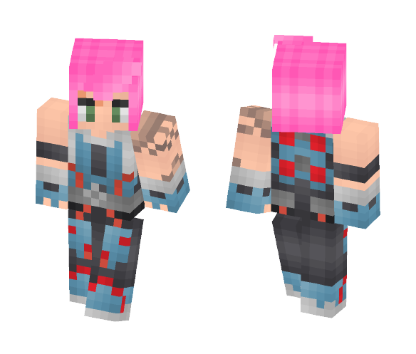 Zarya - Overwatch - Female Minecraft Skins - image 1