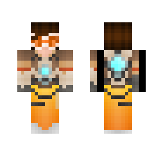 Tracer - Overwatch - Female Minecraft Skins - image 2