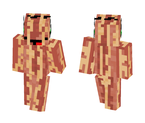 Gaming Bacon Derp - Male Minecraft Skins - image 1
