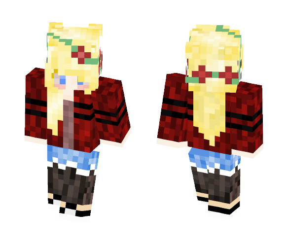 Higschool days girl - Girl Minecraft Skins - image 1