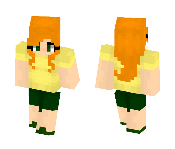 Human Carrot Top (MLP) - Female Minecraft Skins - image 1