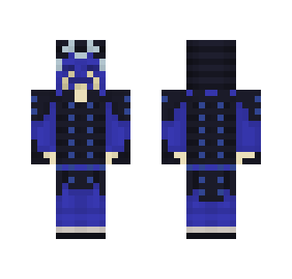 Blue Samurai - Male Minecraft Skins - image 2
