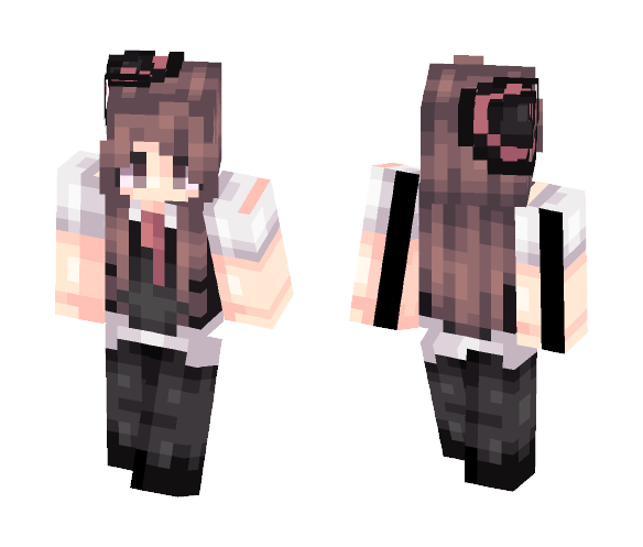 neck tied and ready to die - Female Minecraft Skins - image 1