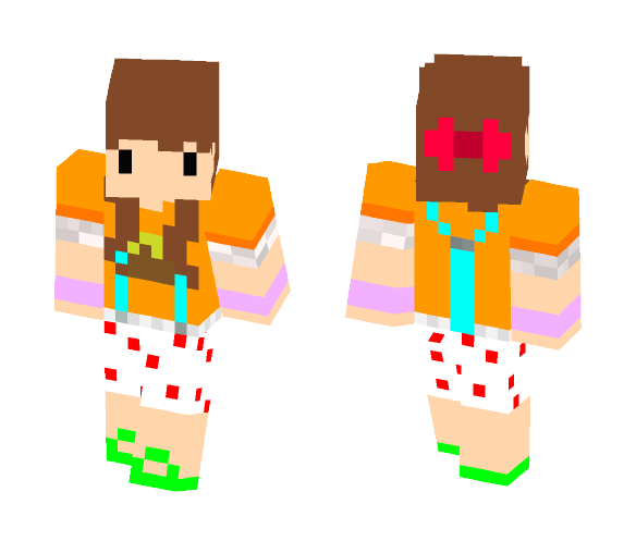 CreeperBoa - Female Minecraft Skins - image 1