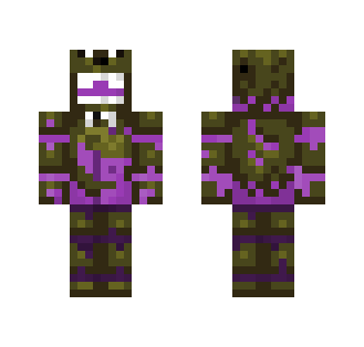 Purple Guy In Spring Bonnie Suit - Male Minecraft Skins - image 2
