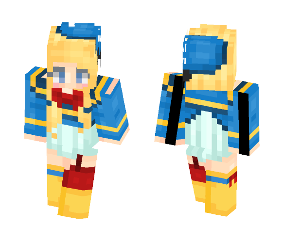 Donald Duck Girl - Girl Minecraft Skins - image 1