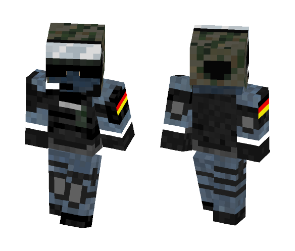 rainbow six siege jager - Male Minecraft Skins - image 1