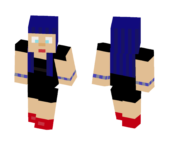 Sapphire (Without Wings) - Female Minecraft Skins - image 1