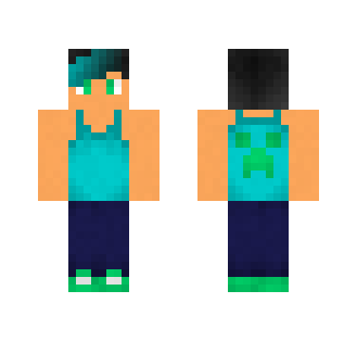 Blue Guy - Male Minecraft Skins - image 2