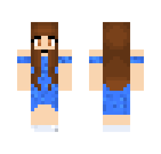 Blue Dress - Female Minecraft Skins - image 2
