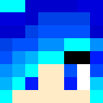 Flashy blue girl - Girl Minecraft Skins - image 3