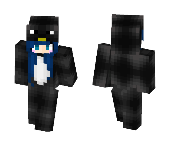 Penguin Girl Hillary - Girl Minecraft Skins - image 1