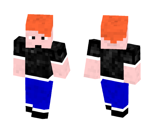 Dirty Red Head (Male) - Male Minecraft Skins - image 1