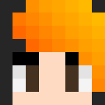 Orange Starburst - Female Minecraft Skins - image 3
