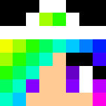 Rainbow Gangster Girl - Girl Minecraft Skins - image 3