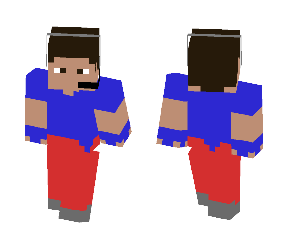 Upgraded Gamer - Male Minecraft Skins - image 1
