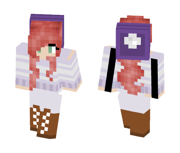 Winter Girl 2 - Girl Minecraft Skins - image 1