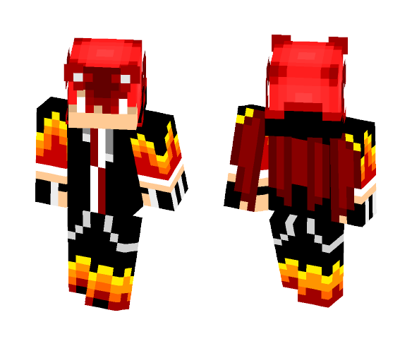 Fire Demon - Male Minecraft Skins - image 1