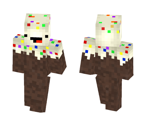 Cupcake Derp - Male Minecraft Skins - image 1