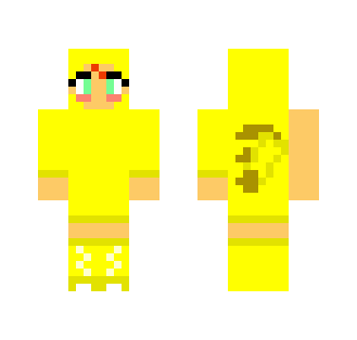 Pikachu Suit Girl(Mine) - Female Minecraft Skins - image 2