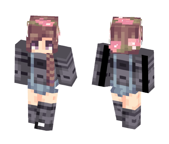sweater thingy | 100 SUBSSSSS c: - Female Minecraft Skins - image 1