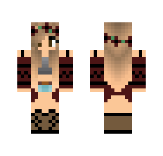 Beautiful Girl 2 - Girl Minecraft Skins - image 2