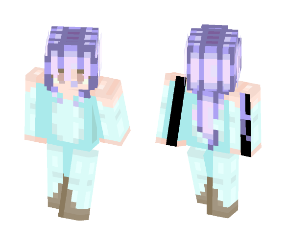 Iced Hopes - Female Minecraft Skins - image 1