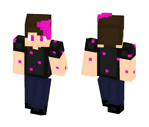 [UPDATED] Teen - Ender Edition - Male Minecraft Skins - image 1