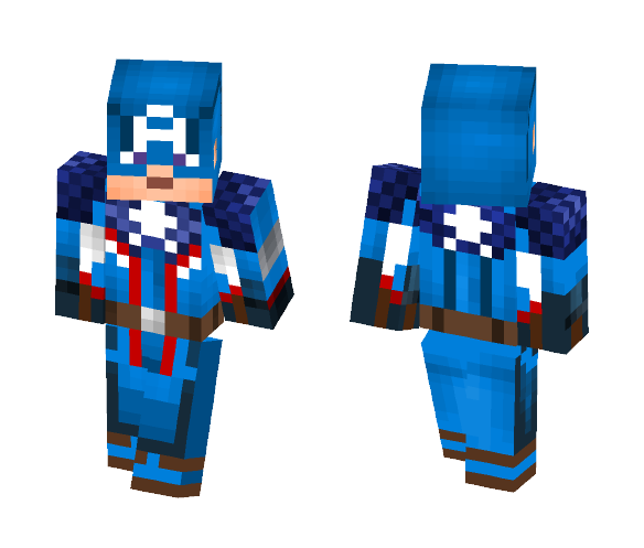 All new Steve Rogers - Male Minecraft Skins - image 1