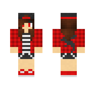Red Girl - Girl Minecraft Skins - image 2