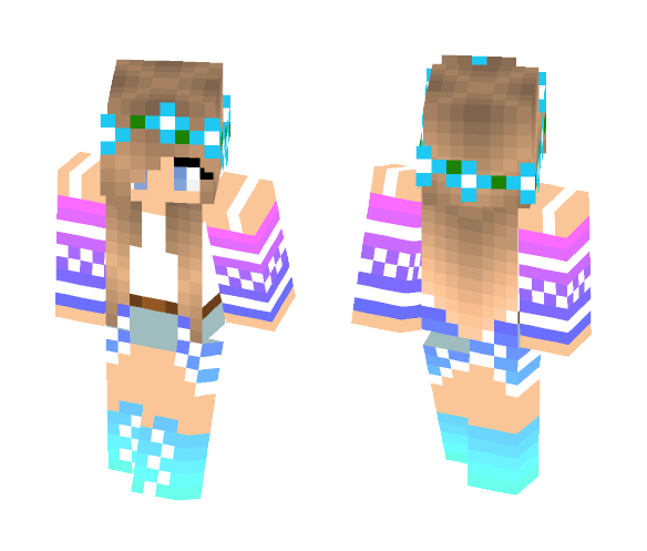 Beautiful Girl - Girl Minecraft Skins - image 1