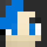 Blue SOUL from Glitchtale - Female Minecraft Skins - image 3
