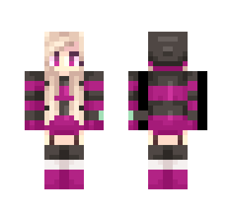 Edgy Pink - Female Minecraft Skins - image 2
