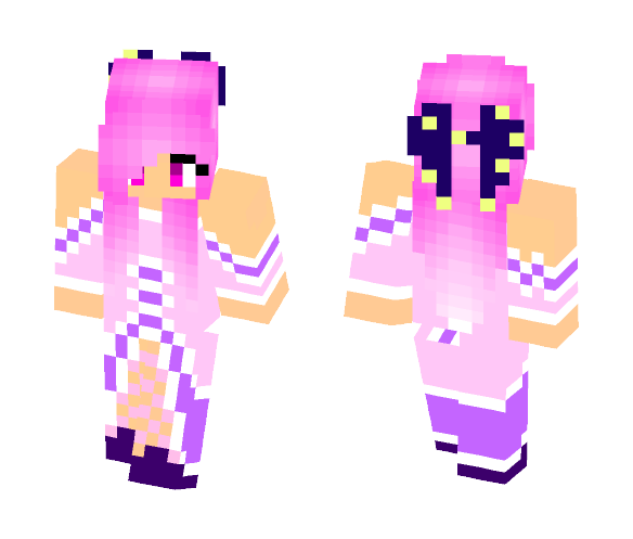 Sakura's Comfy Clothes - Female Minecraft Skins - image 1