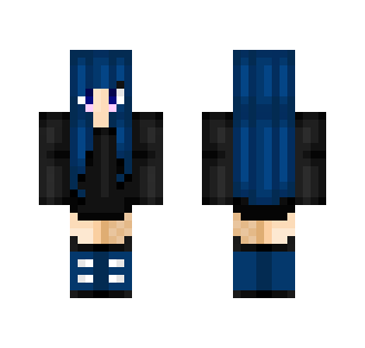 Blue Lover Tanya - Male Minecraft Skins - image 2