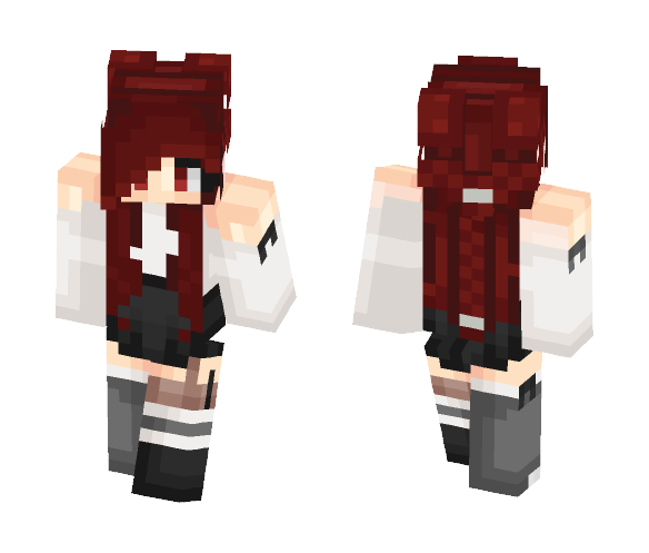 Crimson Vampire - Female Minecraft Skins - image 1