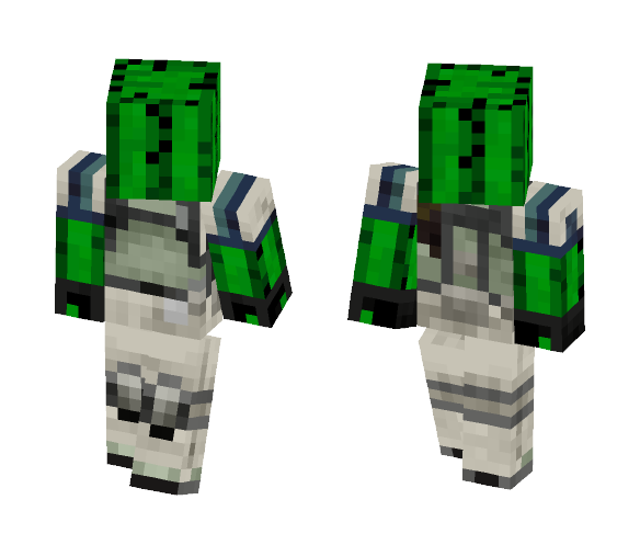 Commando Cactus - Male Minecraft Skins - image 1