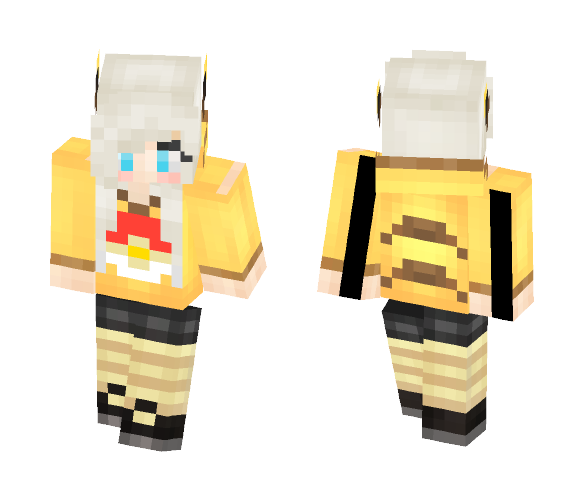 Pikachu Girl: Remodeled - Female Minecraft Skins - image 1