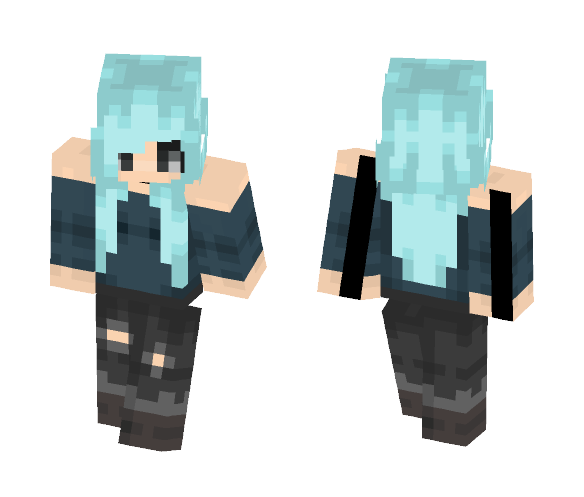 Collab with NerdAlert ~~ - Female Minecraft Skins - image 1