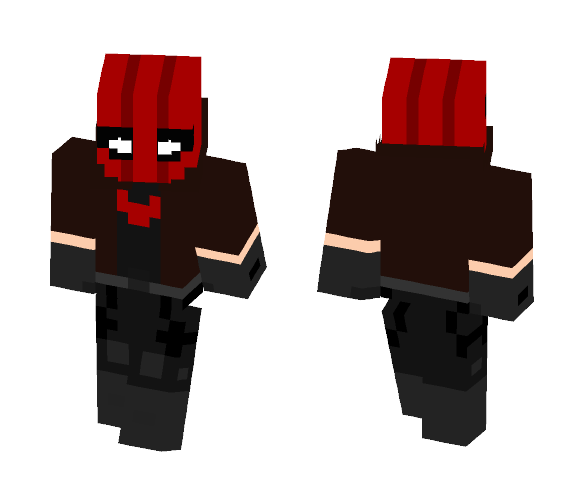 Red hood (Jason) (Rebirth) (Dc) - Comics Minecraft Skins - image 1