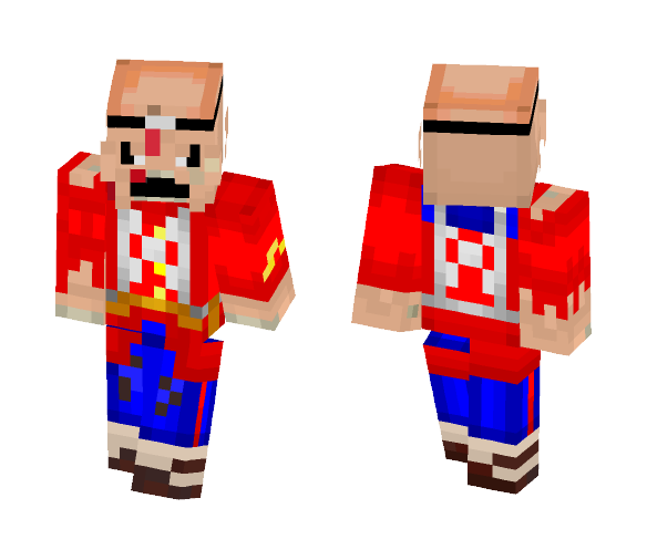 Eddie The Head (The Trooper) - Male Minecraft Skins - image 1