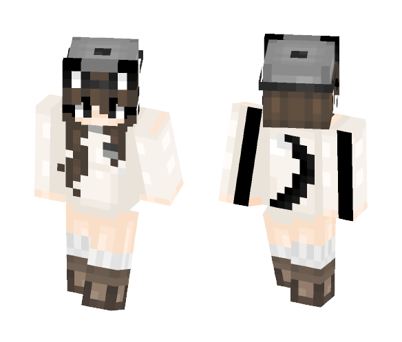 That Neko With a Cap - Female Minecraft Skins - image 1